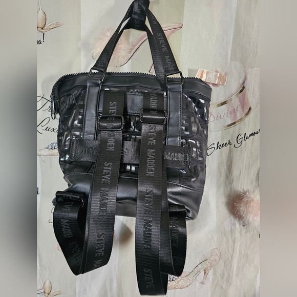 Steve Madden Black Backpack main image 4